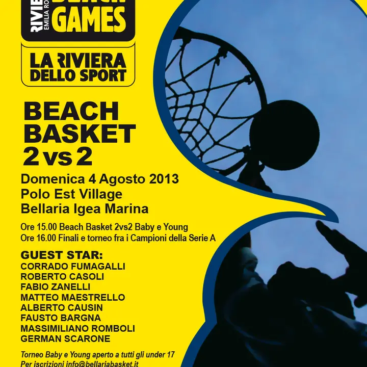 BEACH BASKET 2vs2 04 agosto 2013