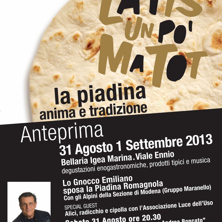 ANTEPRIMA LA PIS UN PO' MA TOT 31 agosto-01 settembre 2013