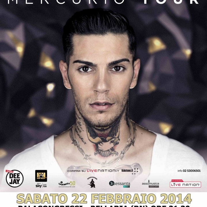 EMIS KILLA anteprima "MERCURIO TOUR" 22 febbraio 2014