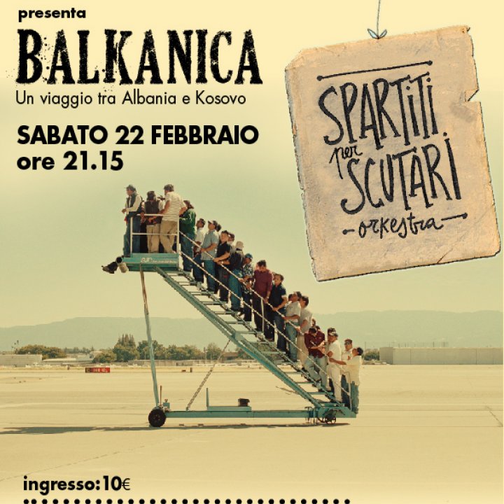 Concerto SPARTITI PER SCUTARI ORKESTRA 22 febbraio 2014