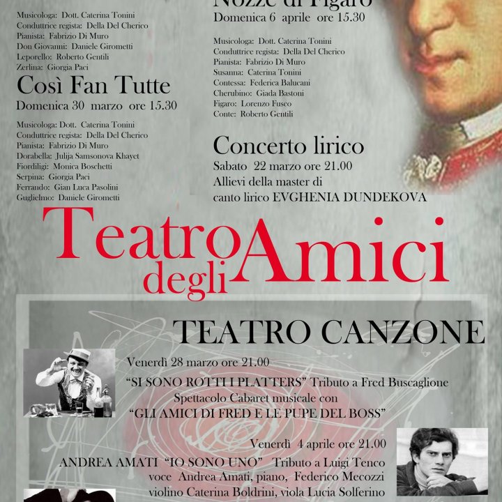 TEATRO CANZONE 04 aprile 2014