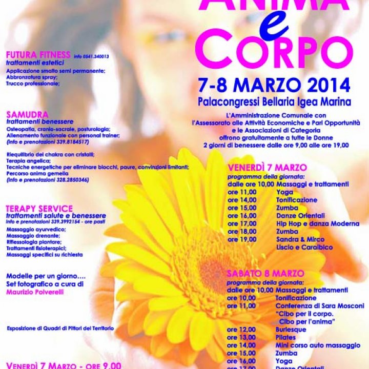ANIMA e CORPO 07-08 marzo 2014