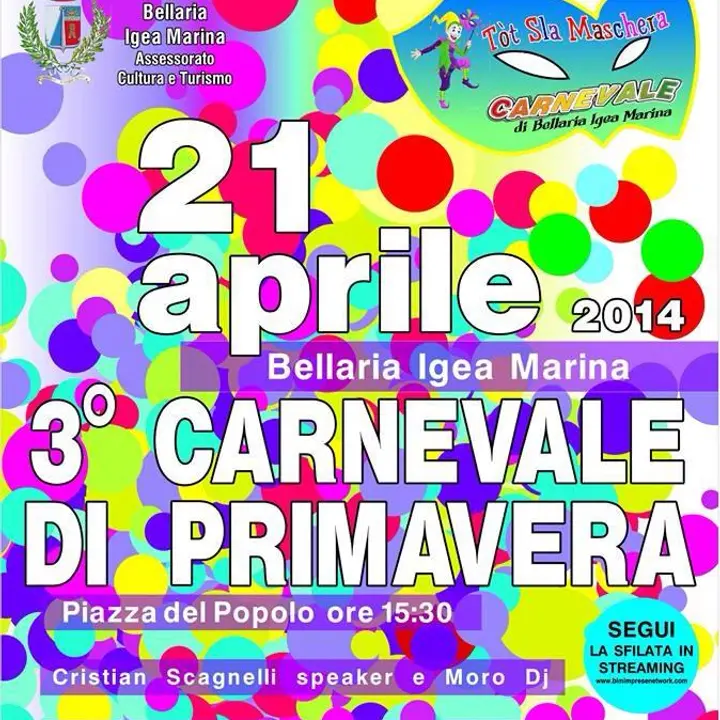 3° CARNEVALE DI PRIMAVERA 21 aprile 2014