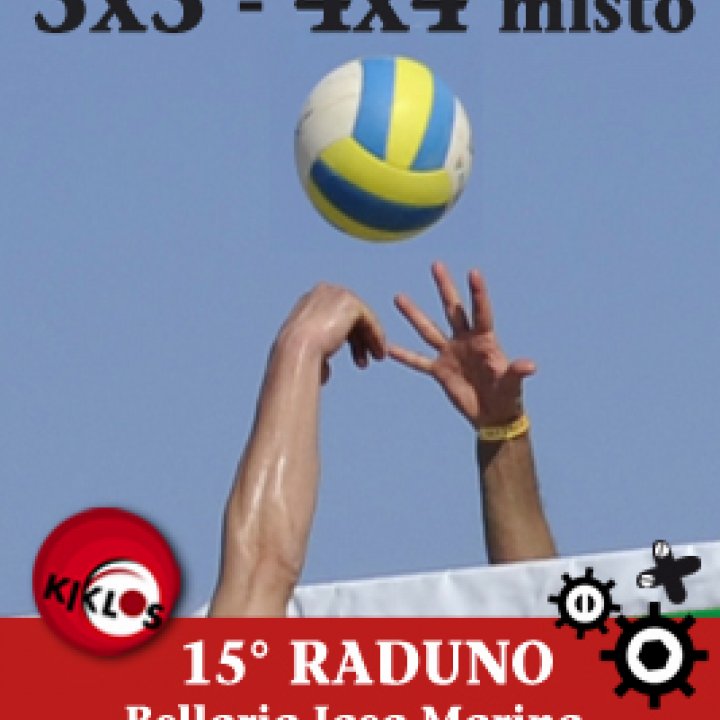 15° RADUNO SAND VOLLEY 3x3 E 4x4 MISTO 31 maggio-02 giugno 2014