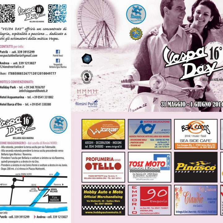 VESPA DAY - 16° RADUNO NAZIONALE 31 maggio-01 giugno 2014