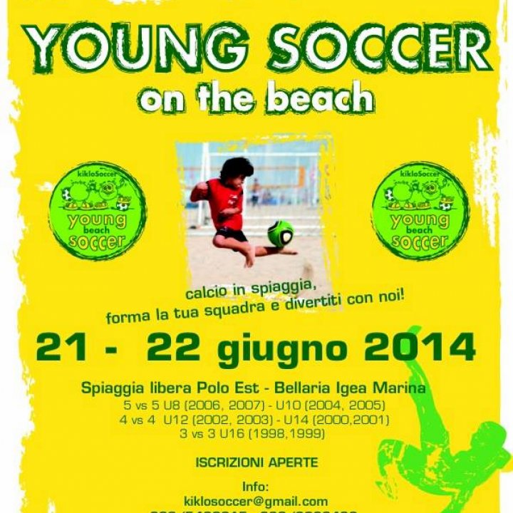 YOUNG SOCCER ON THE BEACH 21-22 giugno 2014