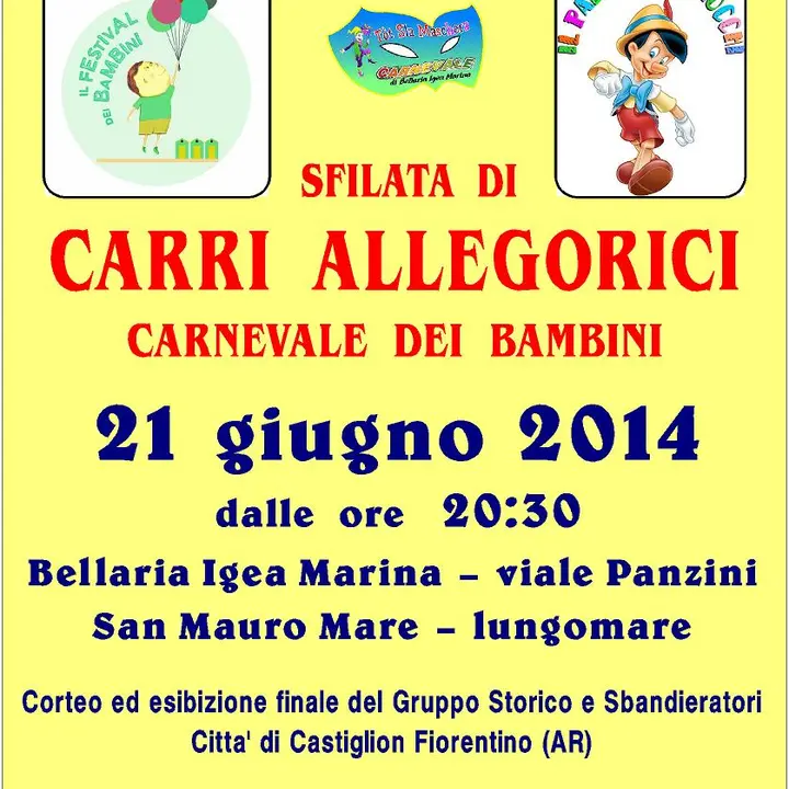 IL FESTIVAL DEI BAMBINI-IL CARNEVALE DEI BAMBINI 21 giugno 2014