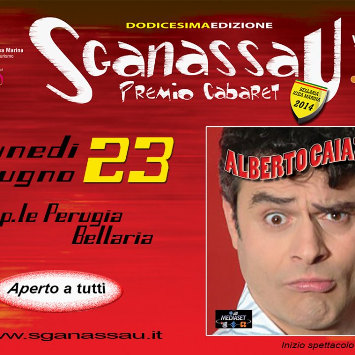 SGANASSAU PREMIO CABARET 23 giugno 2014