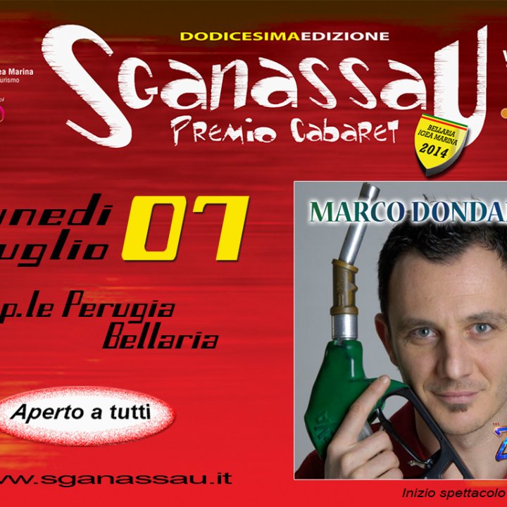 SGANASSAU PREMIO CABARET 07 luglio 2014