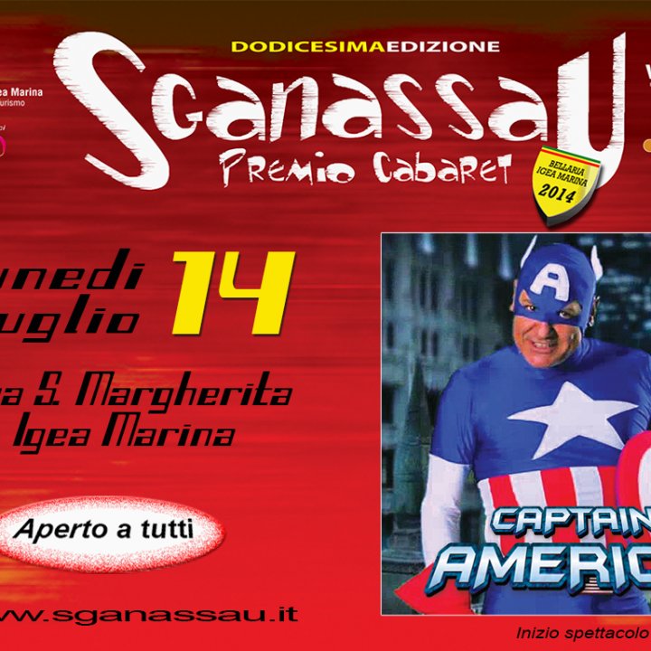 SGANASSAU PREMIO CABARET 14 luglio 2014