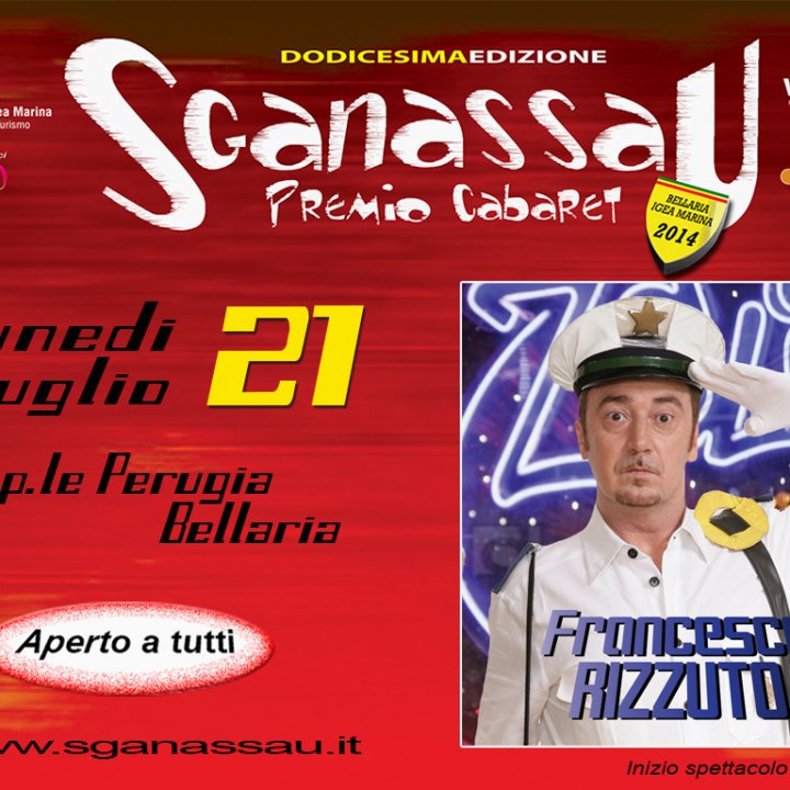 SGANASSAU PREMIO CABARET 21 luglio 2014