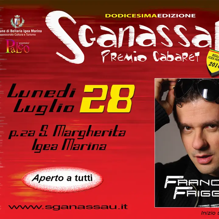 SGANASSAU PREMIO CABARET 28 luglio 2014