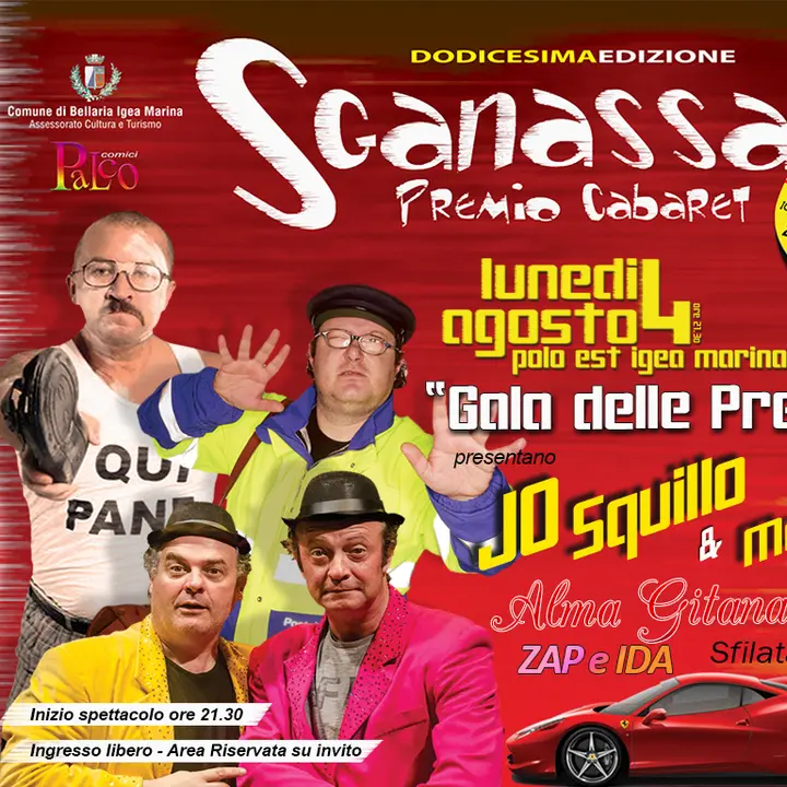 SGANASSAU PREMIO CABARET 04 agosto 2014