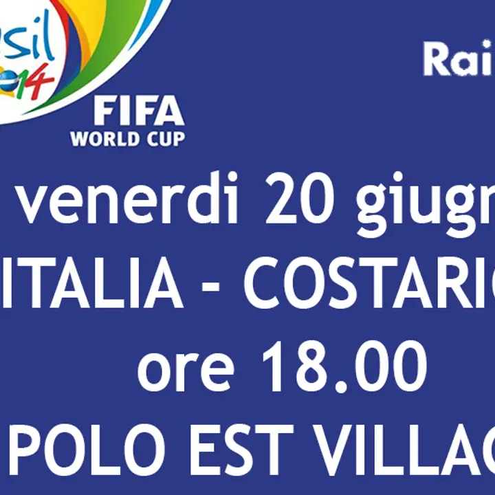 MONDIALI 2014 ITALIA-COSTARICA 20 giugno 2014