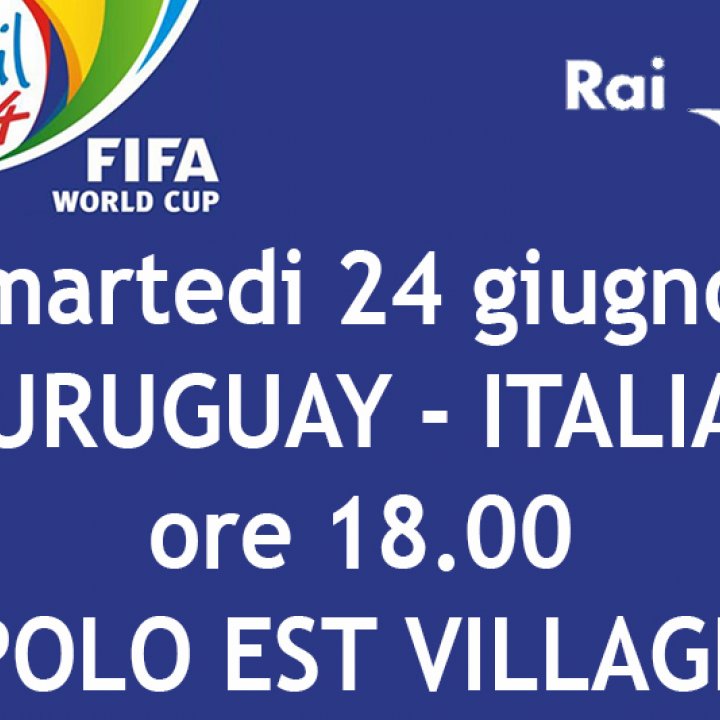 MONDIALI 2014 ITALIA-URUGUAY 24 giugno 2014
