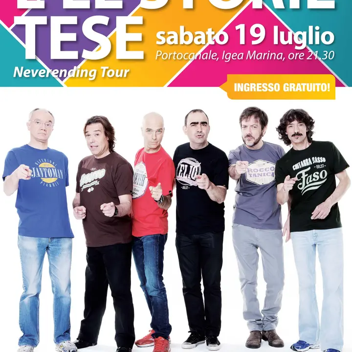 ELIO E LE STORIE TESE in NEVERENDING Tour 19 luglio 2014