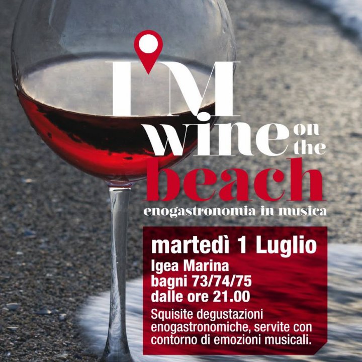 I'M WINE ON THE BEACH 01 luglio 2014