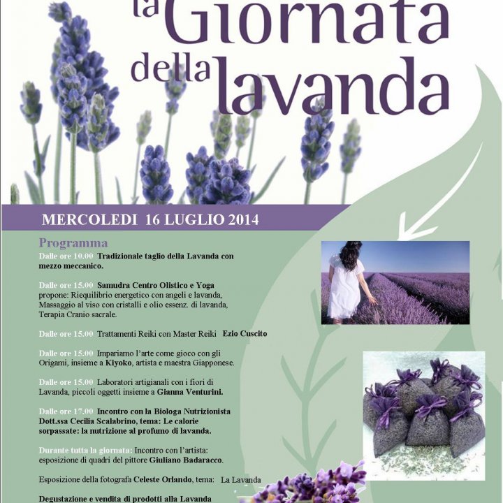 LA GIORNATA DELLA LAVANDA 16-17 luglio 2014