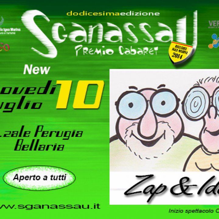 SGANASSAU PREMIO CABARET 23 luglio 2014