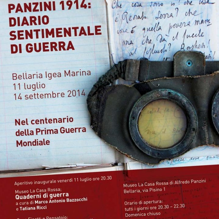 MOSTRA PANZINI 1914: DIARIO SENTIMENTALE DI GUERRA 11 luglio-14 settembre 2014
