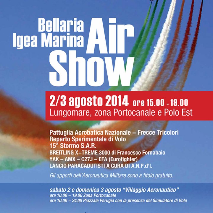 BELLARIA IGEA MARINA AIR SHOW 02-03 agosto 2014
