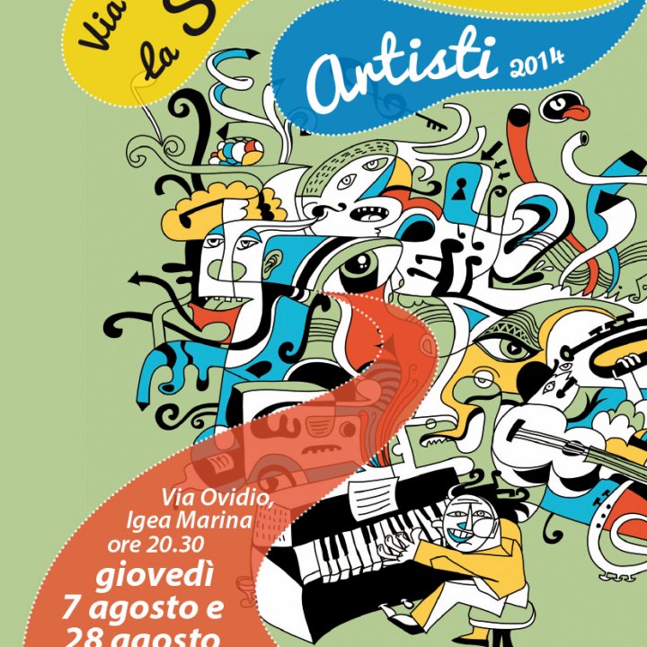 VIA OVIDIO LA STRADA DEGLI ARTISTI 07 agosto 2014