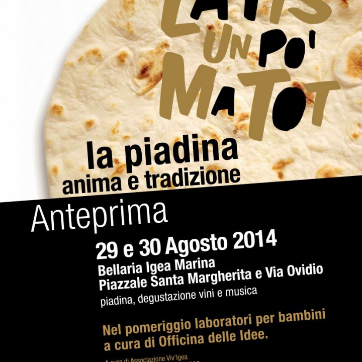 ANTEPRIMA LA PIS UN PO' MA TOT 29-30 agosto 2014