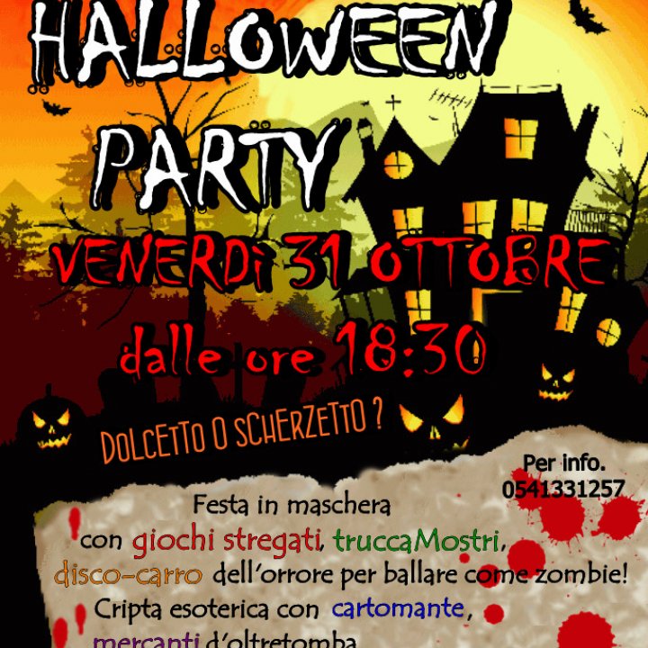 HALLOWEEN PARTY 31 ottobre 2014