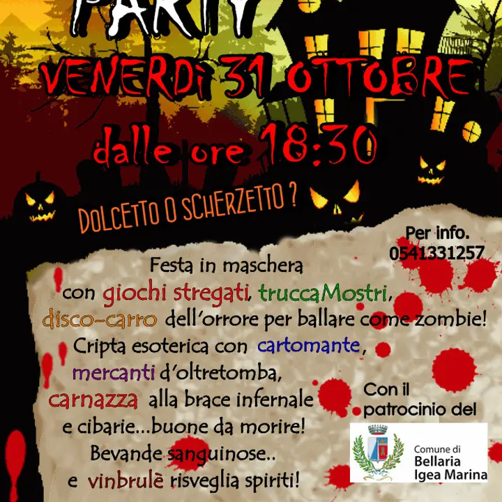 HALLOWEEN PARTY 31 ottobre 2014