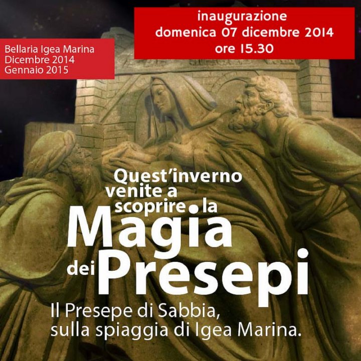 INAUGURAZIONE PRESEPE DI SABBIA 07 dicembre 2014