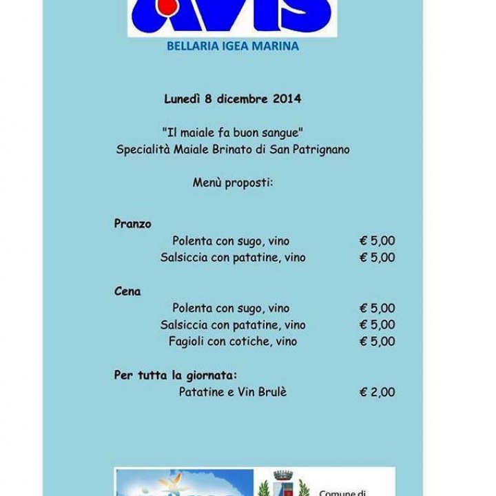 A TAVOLA CON AVIS 08 dicembre 2014
