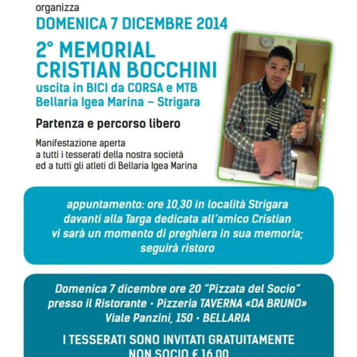 2° MEMORIAL CRISTIAN BOCCHINI 07 dicembre 2014
