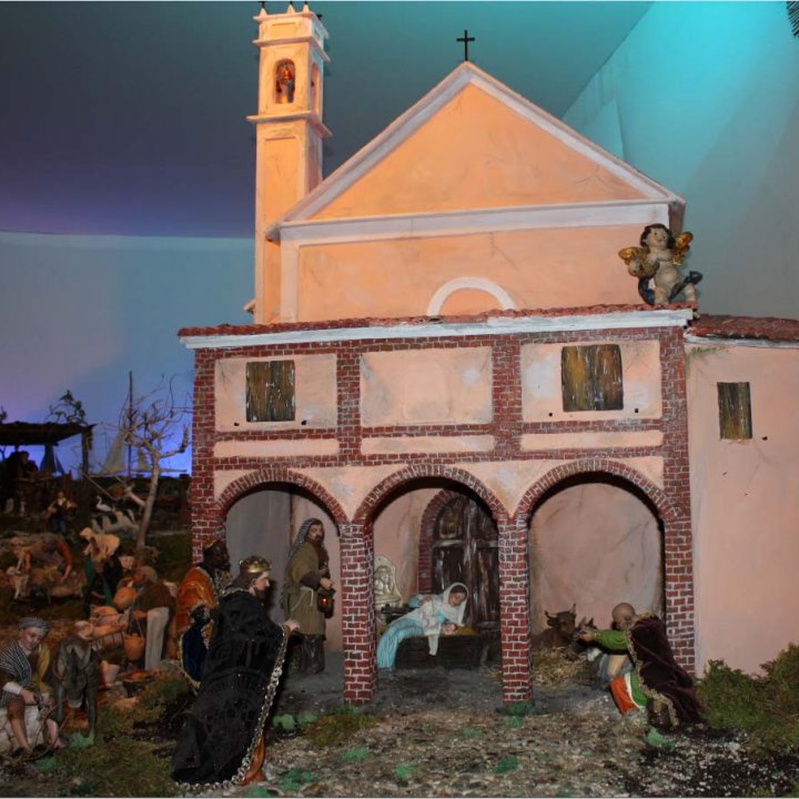 INAUGURAZIONE PRESEPE ARTISTICO ANIMATO 14 dicembre 2014