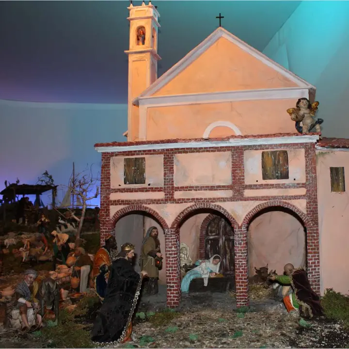 INAUGURAZIONE PRESEPE ARTISTICO ANIMATO 14 dicembre 2014