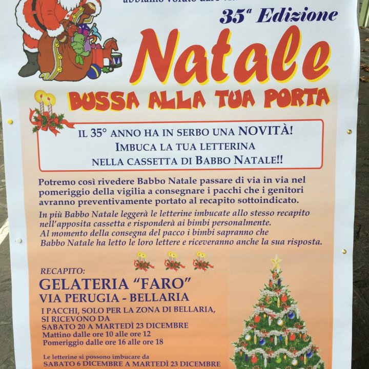 NATALE BUSSA ALLA TUA PORTA 24 dicembre 2014