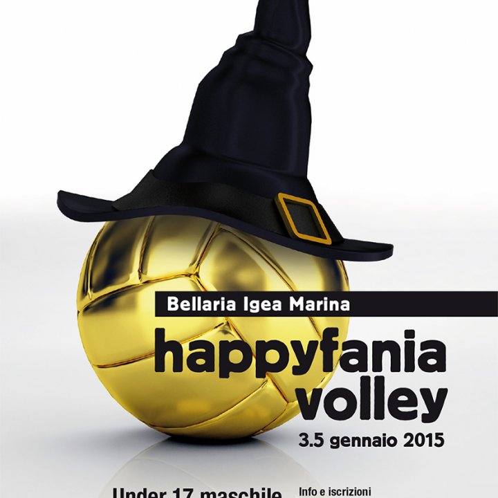 HAPPYFANIA VOLLEY dal 03 al 05 gennaio 2015 a Bellaria Igea Marina 