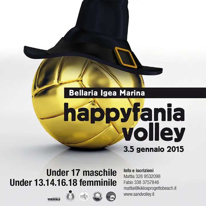 HAPPYFANIA VOLLEY dal 03 al 05 gennaio 2015 a Bellaria Igea Marina 