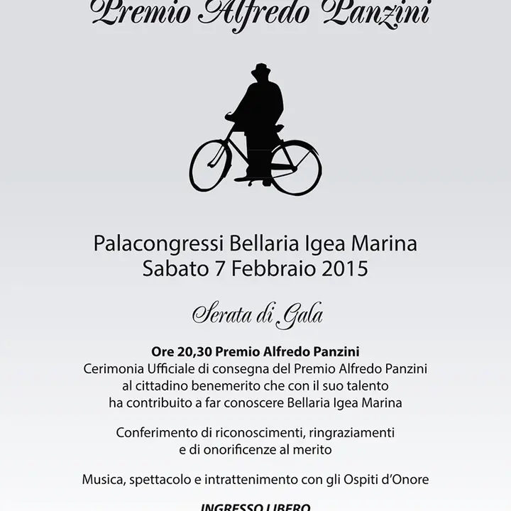 PREMIO ALFREDO PANZINI 07 febbraio 2015 