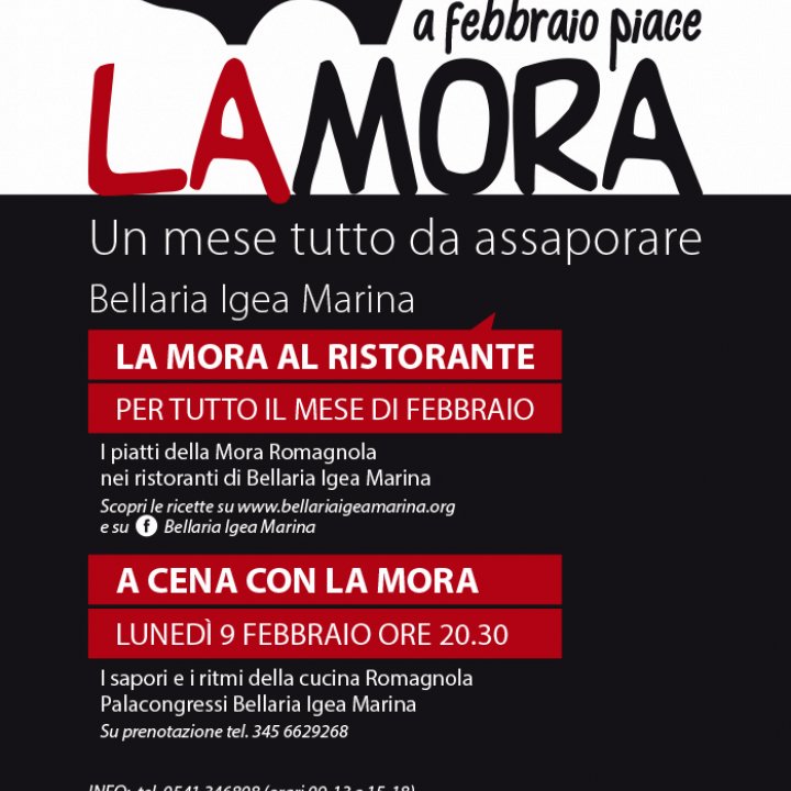 A CENA CON LA MORA 09 febbraio 2015