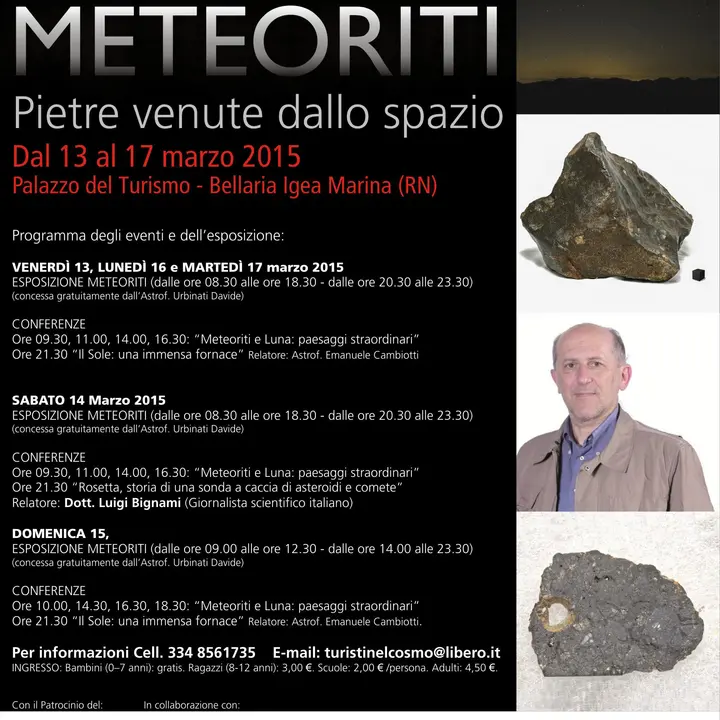 METEORITI 13-17 marzo 2015