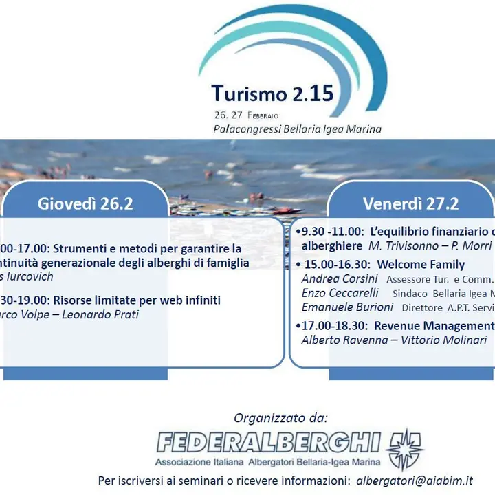 TURISMO 2.15   26-27 febbraio 2015
