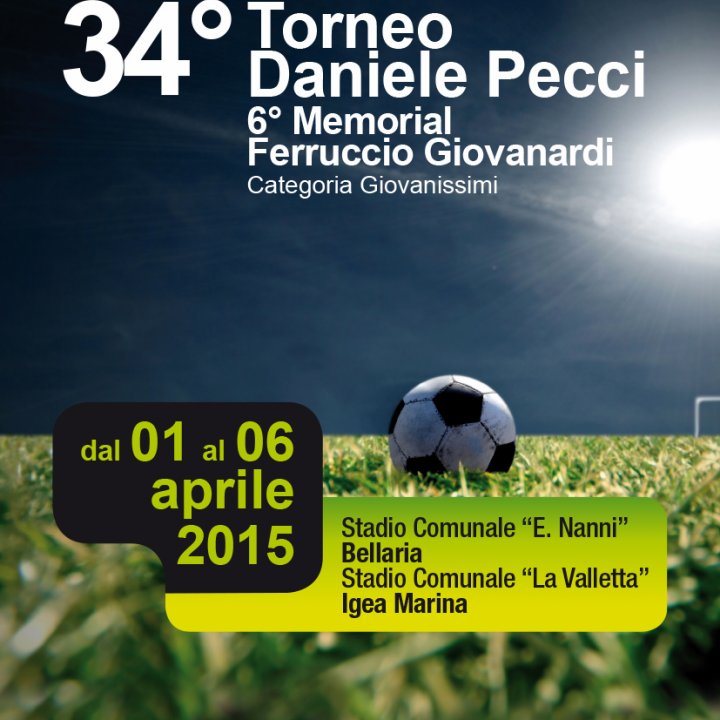 34° TORNEO DANIELE PECCI 01-06 aprile 2015