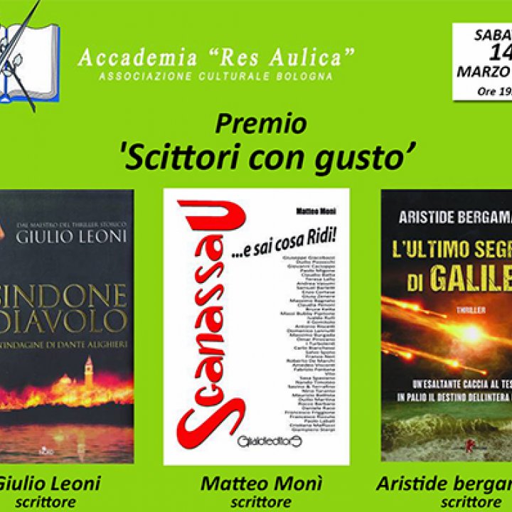 "SGANASSAU E SAI COSA RIDI" si aggiudica il Premio Autori con Gusto