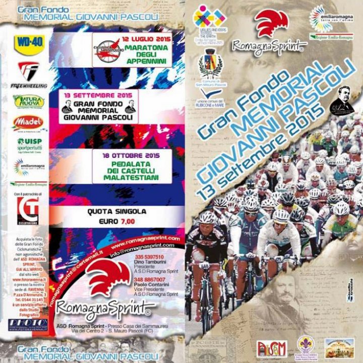 GRAN FOND CYCLOTOURISTIQUE MEMORIAL GIOVANNI PASCOLI