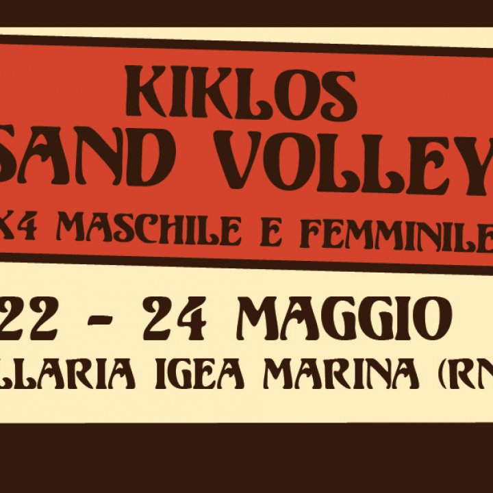 22° KIKLOS SAND VOLLEY 4x4 M/F