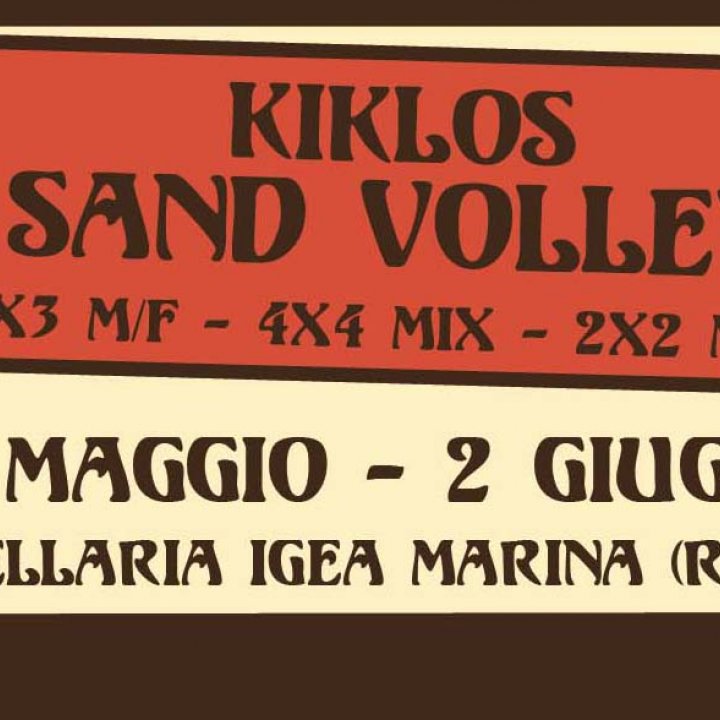 16° KIKLOS SAND VOLLEY