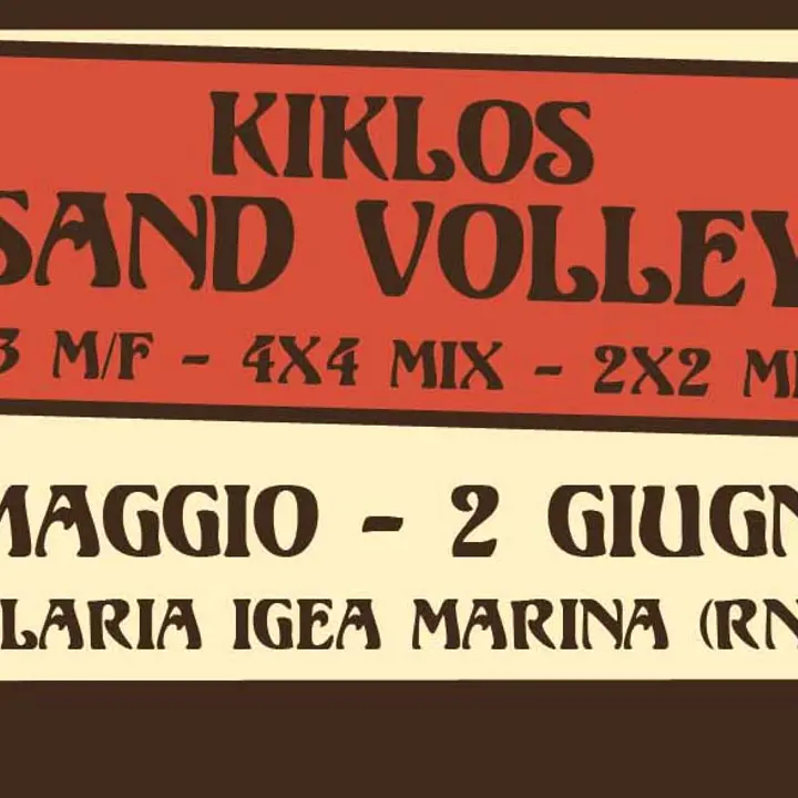 16° KIKLOS SAND VOLLEY