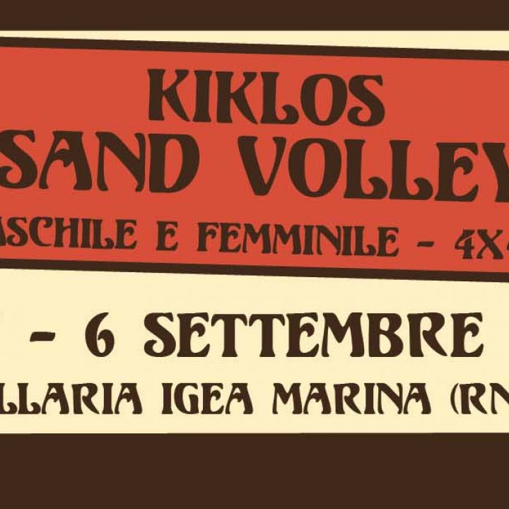 5° KIKLOS SAND VOLLEY