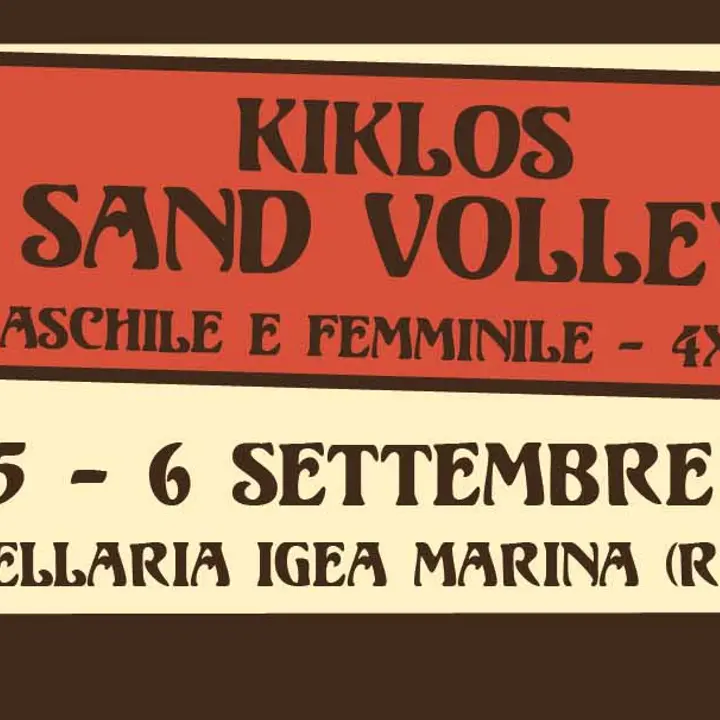 5° KIKLOS SAND VOLLEY