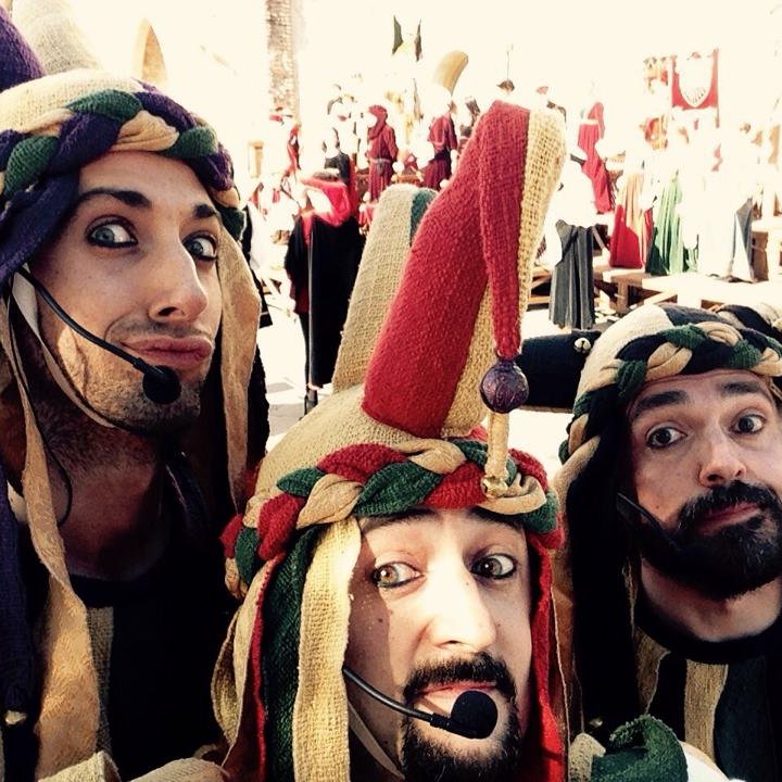 CECCO, ALESSIO E FABIULLO GIULLARI